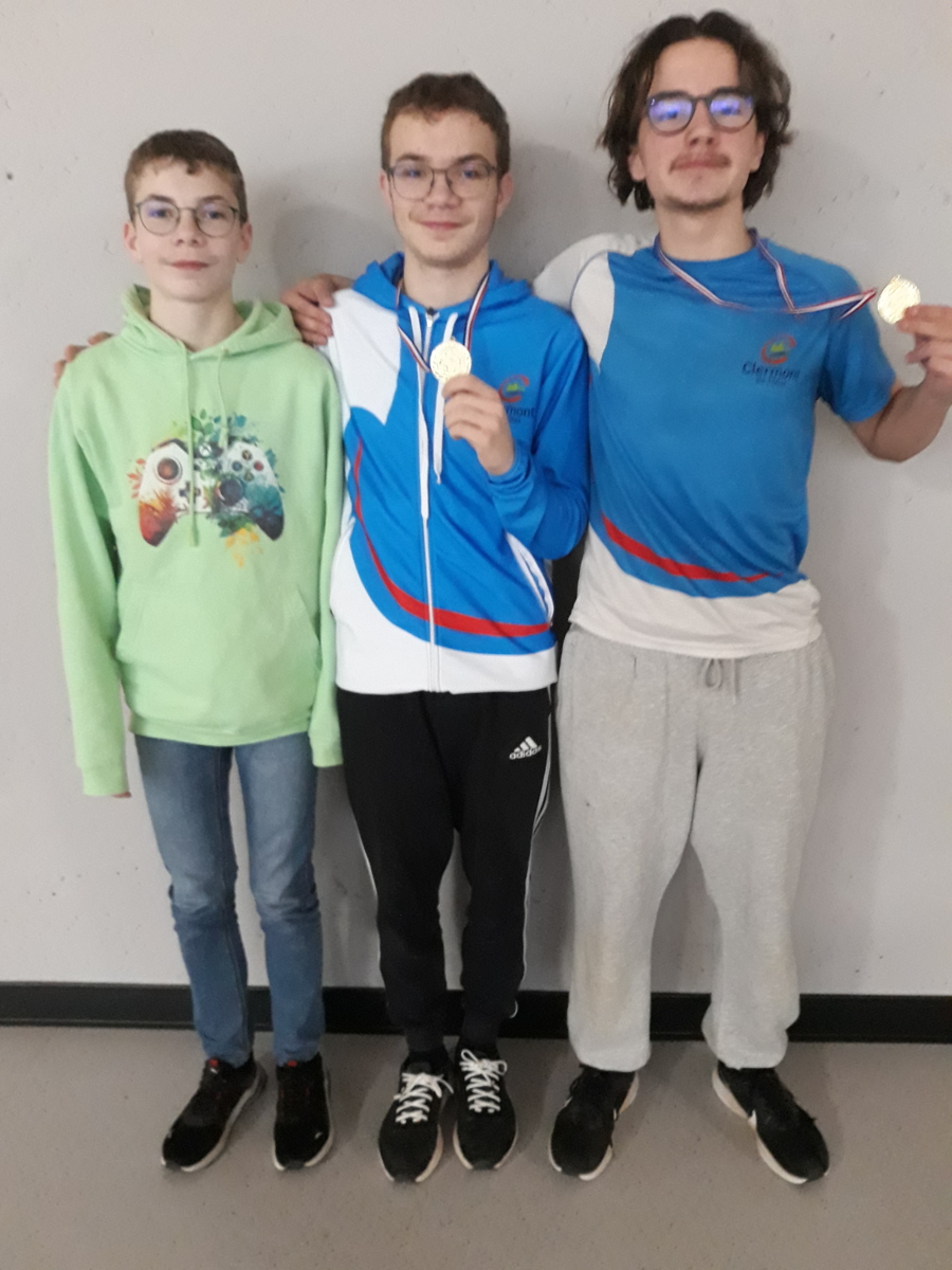 1er week end des Championnats de l'Oise en salle (4 & 5 janvier)