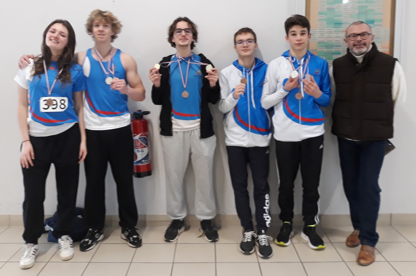 2nd week end des Championnats de l'Oise en salle (11 & 12 janvier)