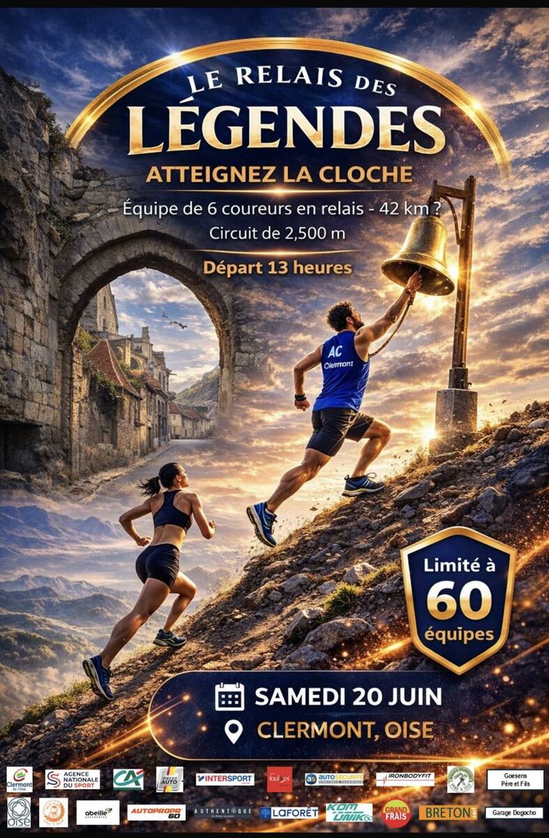 20 Juin à Clermont - Relais des légendes