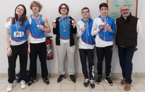 2nd week end des Championnats de l'Oise en salle (11 & 12 janvier)