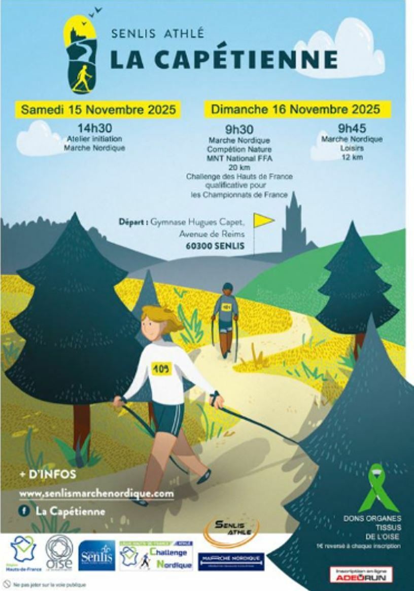 LA CAPETIENNE Marche Nordique Senlis